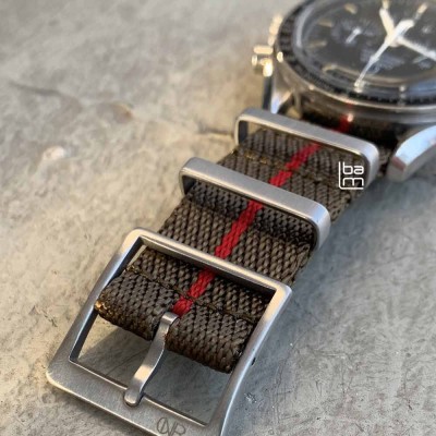 NATO CONCEPT kaki rouge 20mm bracelet nato