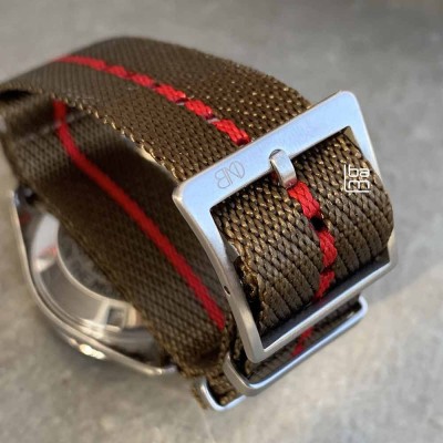 NATO CONCEPT kaki rouge 20mm bracelet nato