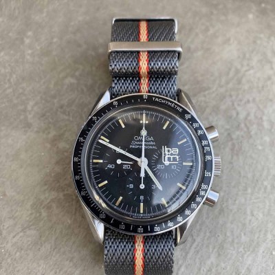 NATO CONCEPT gris filet beige rouge 20mm bracelet nato