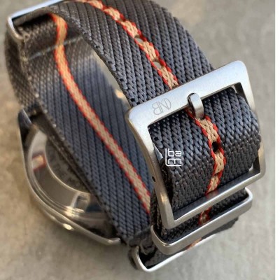 NATO CONCEPT grey beige red 20mm watch bracelet nato strap