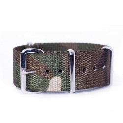 Bracelet montre NATO Camouflage 22mm