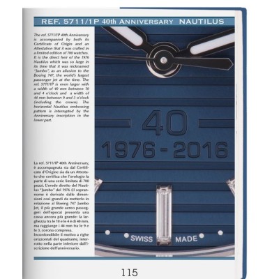 Patek Philippe NAUTILUS AQUANAUT Mondani book