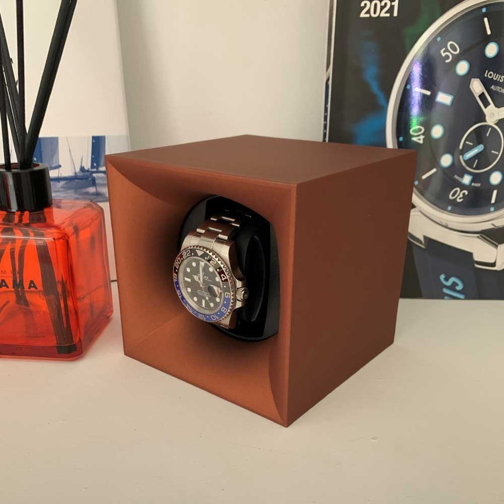 Automatic Watch Winder Startbox Copper | Swiss Kubik