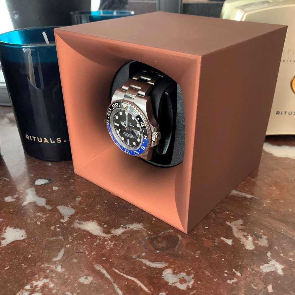 Automatic Watch Winder Startbox Copper | Swiss Kubik