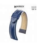 Bracelet Hirsch Heavy Calf Bleu Breitling 18mm