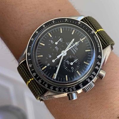 Marine Nationale 20mm Kaki jaune bracelet nato