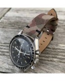 bracelet montre cuir camouflage militaire 20mm