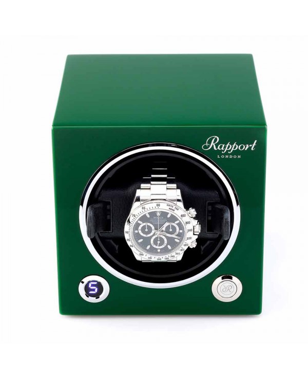 EVO MK2 Watchwinder Rapport London Green Rolex