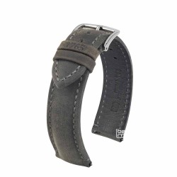 Bracelet Hirsch HERITAGE 20mm Gris Foncé