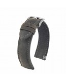 Bracelet Hirsch HERITAGE 20mm Gris Foncé