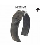 Bracelet Hirsch HERITAGE 20mm Gris Foncé