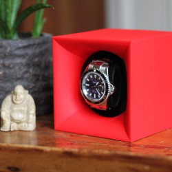 Remontoir Swiss Kubik StartBox rouge pour montre automatique