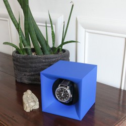Remontoir Swiss Kubik StartBox bleu pour montre automatique