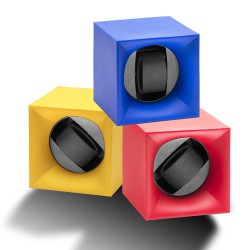 Remontoir Swiss Kubik StartBox bleu pour montre automatique