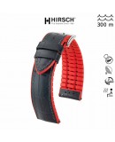 bracelet montre homme cuir caoutchouc andy hirsch 22mm