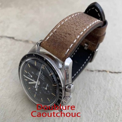 Explorer 20mm watch bracelet Arezzo 20mm mat veal Leather