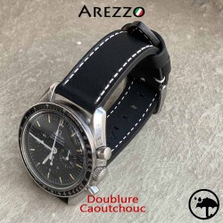 bracelet montre cuir homme 20mm arezzo explorer waterproof