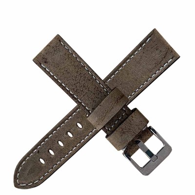 Explorer 20mm watch bracelet Arezzo 20mm mat veal Leather