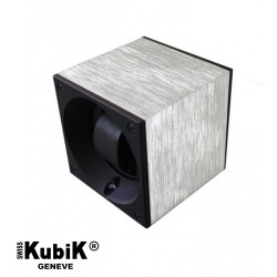 Watchwinder Swiss Kubik Single Original - Brushed Silver