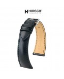 Bracelet de montre Hirsch SIENA Noir 20mm cuir toscan