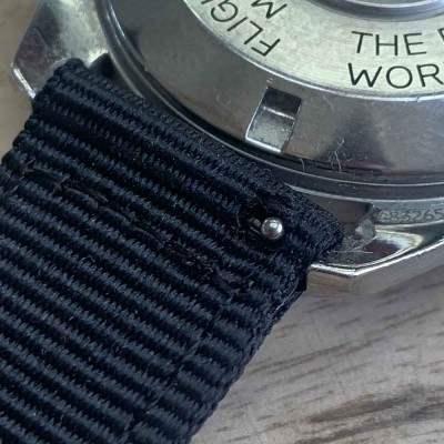 NATO bracelet 20mm smartwatch by NATOCONCEPT blue