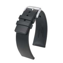 Bracelet de montre PURE 24mm Coutchouc Noir