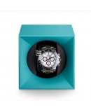 remontoir montre automatique swiss kubik startbox bleu watchwinder