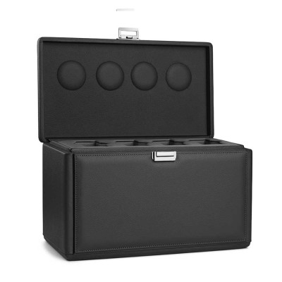 Coffret Remontoir Scatola del Tempo 7RT SWISS KUBIK Gris Orange