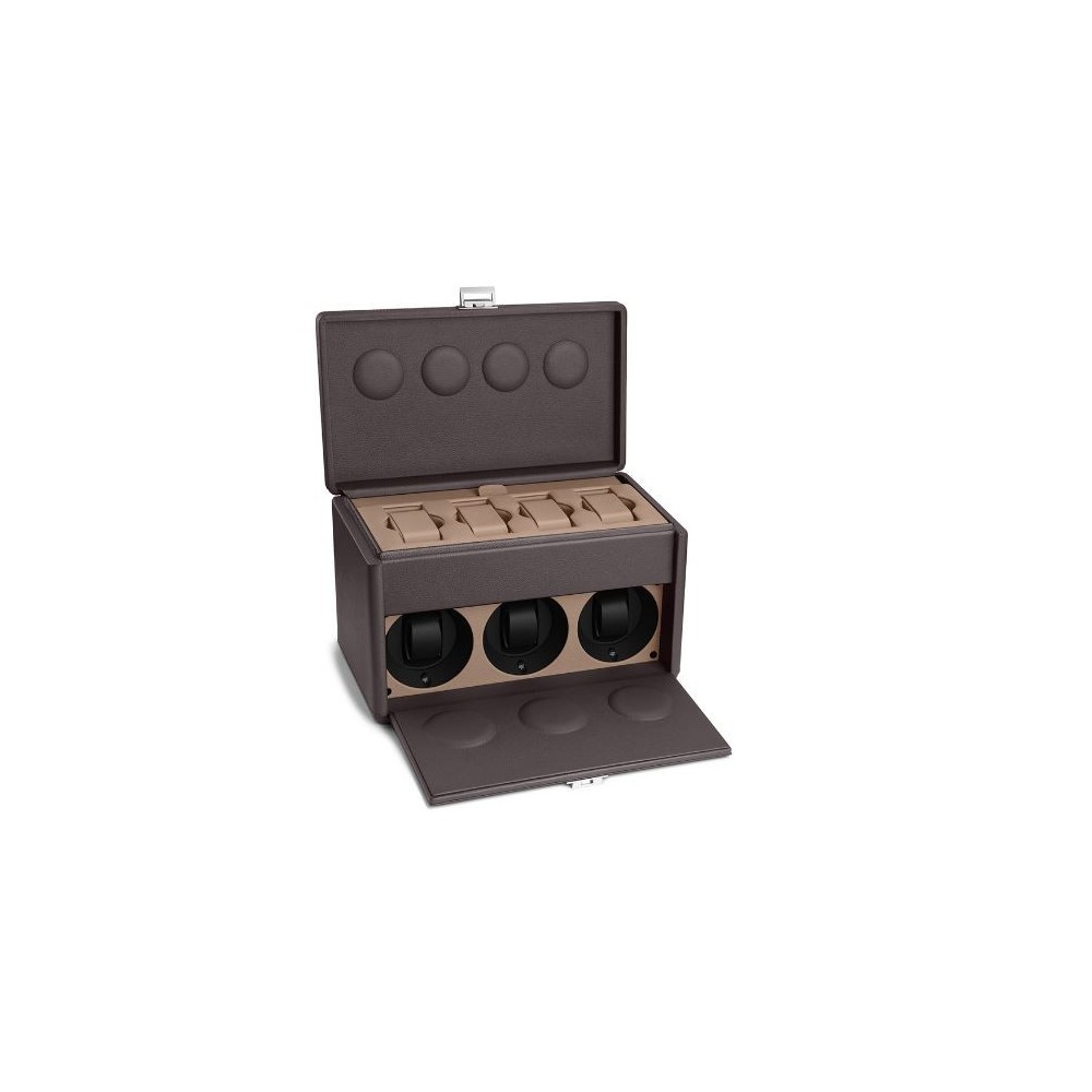 Coffret Remontoir Scatola del Tempo 7RT chocolate