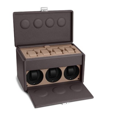Coffret Remontoir Scatola del Tempo 7RT chocolate