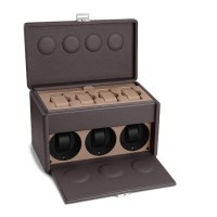 Coffret Remontoir Scatola del Tempo 7RT chocolate