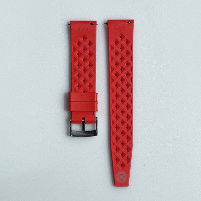 TROPIC Classic rubber watch bracelet 20mm red