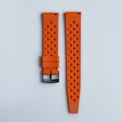TROPIC rubber watch bracelet 20mm orange