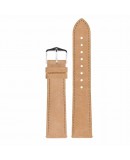 bracelet montre femme 18mm nubuck beige hirsch osiris