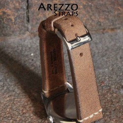 Arezzo Strap HORSEMAN 18mm Nubuck de Cheval Naturel