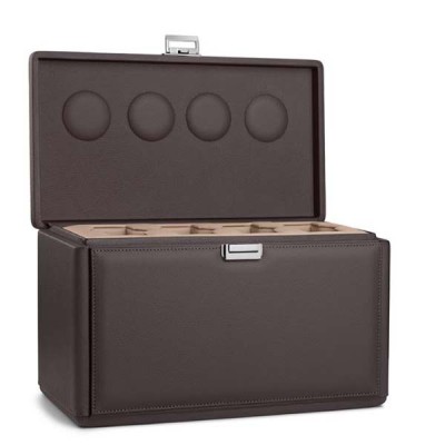 Coffret Remontoir Scatola del Tempo 7RT chocolate