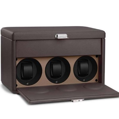 Coffret Remontoir Scatola del Tempo 7RT chocolate