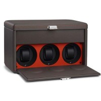 Coffret Remontoir Scatola del Tempo 7RT SWISS KUBIK Gris Orange