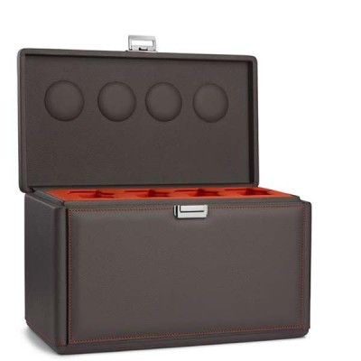 Scatola del Tempo 7 RT watchwinders Orange SWISS KUBIK