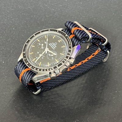 NATO CONCEPT blue orange 20mm bracelet nato