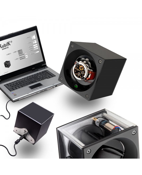 Watchwinder Swiss Kubik Single Original Gold
