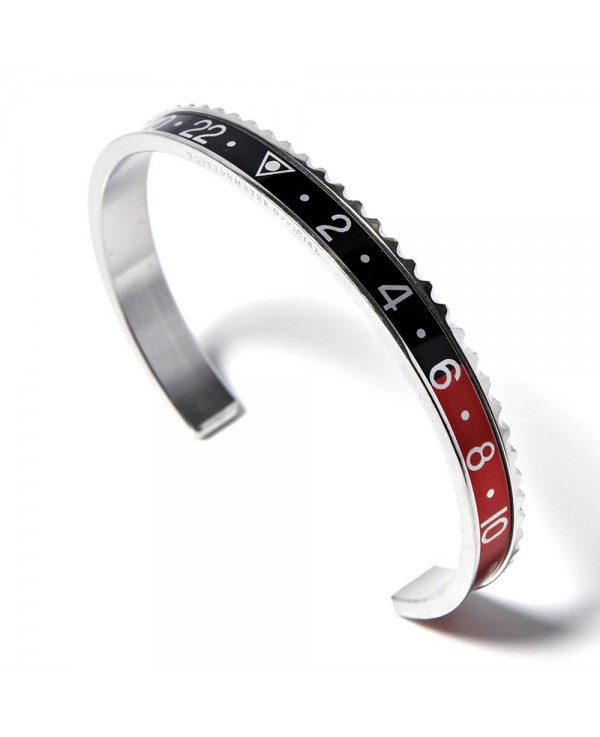 Speedometer Official Red Black and Polished Steel