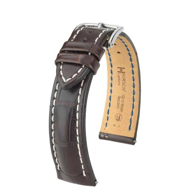 bracelet montre alligator hirsch capitano 20mm omega