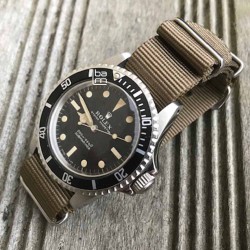 NATO Strap military KAKI brown 22mm
