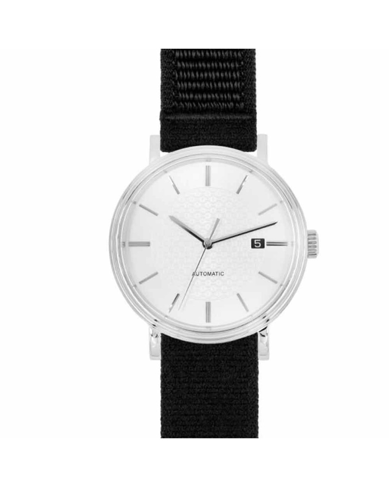 Bracelet montre Hirsch Velcro 20mm GRIS VOCEM
