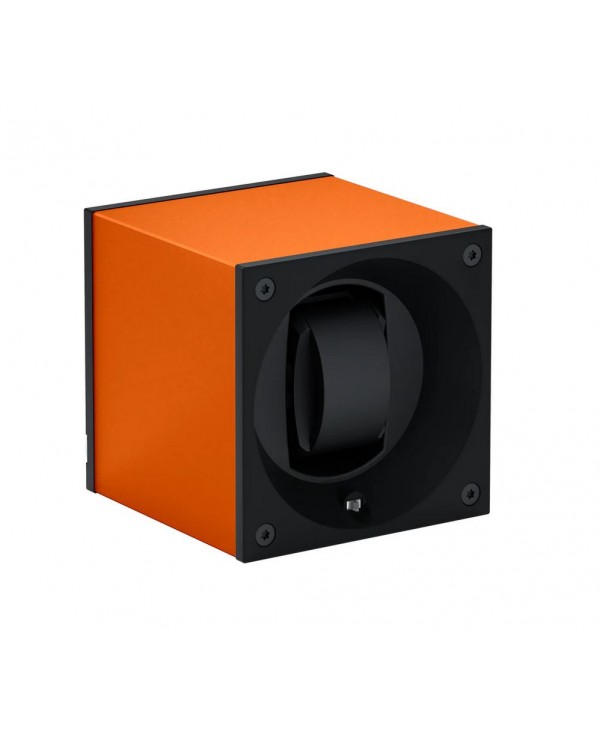 Remontoir SwissKubik masterbox orange Aluminium pour montre automatique