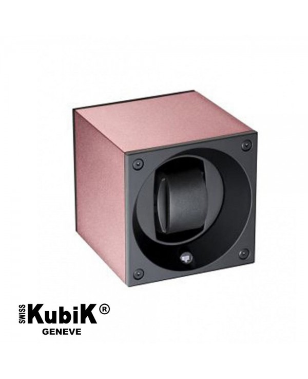 Watchwinder Swiss Kubik Single Original - Pink Watchwinder Swiss Kubik Single Original - Pink