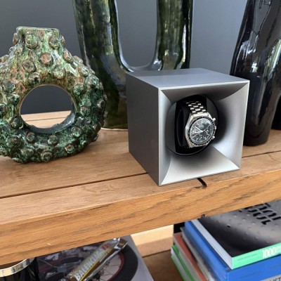 Remontoir Swiss Kubik StartBox Silver gris