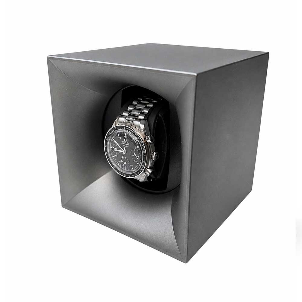 Remontoir Swiss Kubik StartBox Silver gris