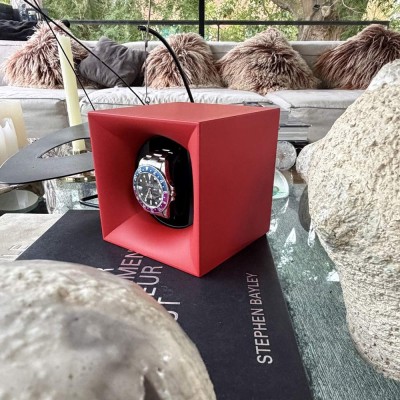 Swiss Kubik watchwinder StartBox Red